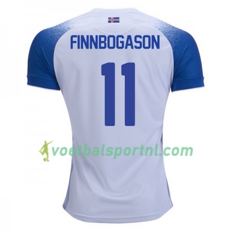 IJsland Finnbogason 11 Uit Shirt WK voetbal 2018